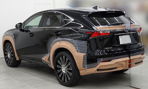 Đã mắt với vẻ ngoài hầm hố của Lexus NX của Wald International