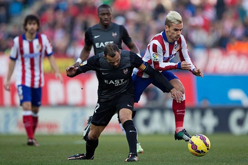 Griezmann lập cú đúp, Atletico Madrid thắng Levante 3-1