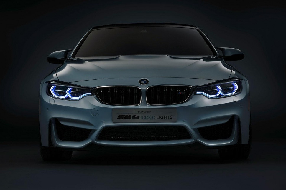Công nghệ chiếu sáng hiện đại nhất của BMW M4 Concept Iconic Lights