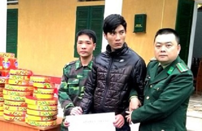 Bộ đội Biên phòng Quảng Ninh bắt vụ vận chuyển 49kg pháo
