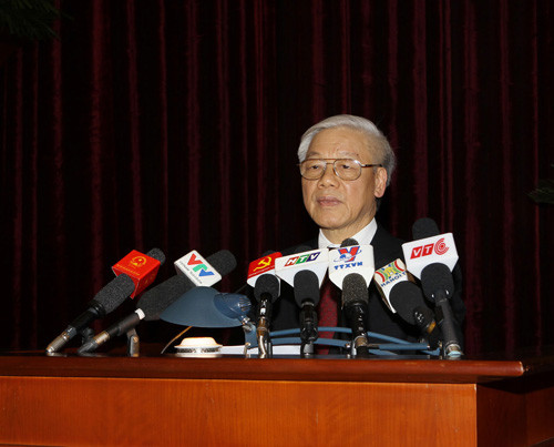 Bế mạc Hội nghị lần thứ 10 Ban Chấp hành Trung ương Đảng khóa XI