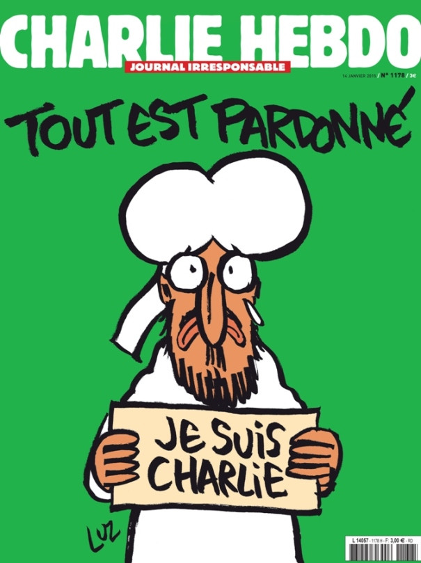 42% người Pháp phản đối Charlie Hebdo in tranh biếm họa tiên tri Muhammad 