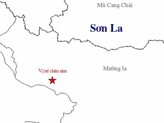 Mường La, Sơn La: Lại xuất hiện động đất trong đêm