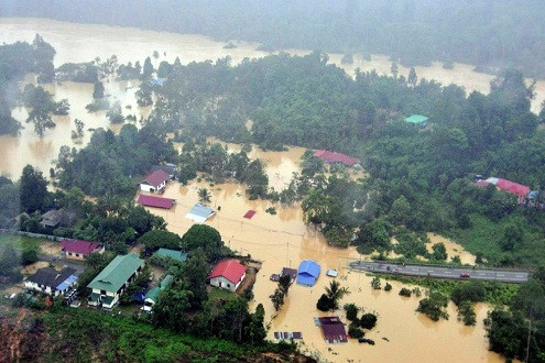 Malaysia lũ lụt khiến hàng ngàn người mất nhà cửa