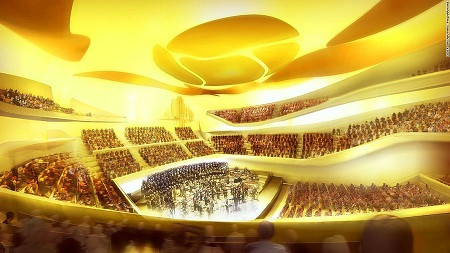Nhà hát 9.500 tỉ đồng biểu diễn tưởng nhớ các nạn nhân khủng bố