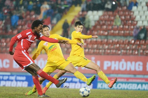 Trước vòng 4 V-League 2015: Hải Phòng quyết thắng HAGL