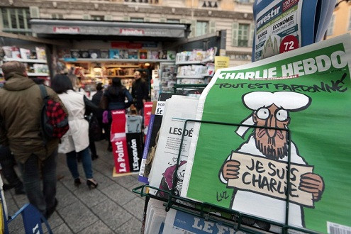 Tạp chí Charlie Hebdo bị ngừng bán ở Ả Rập