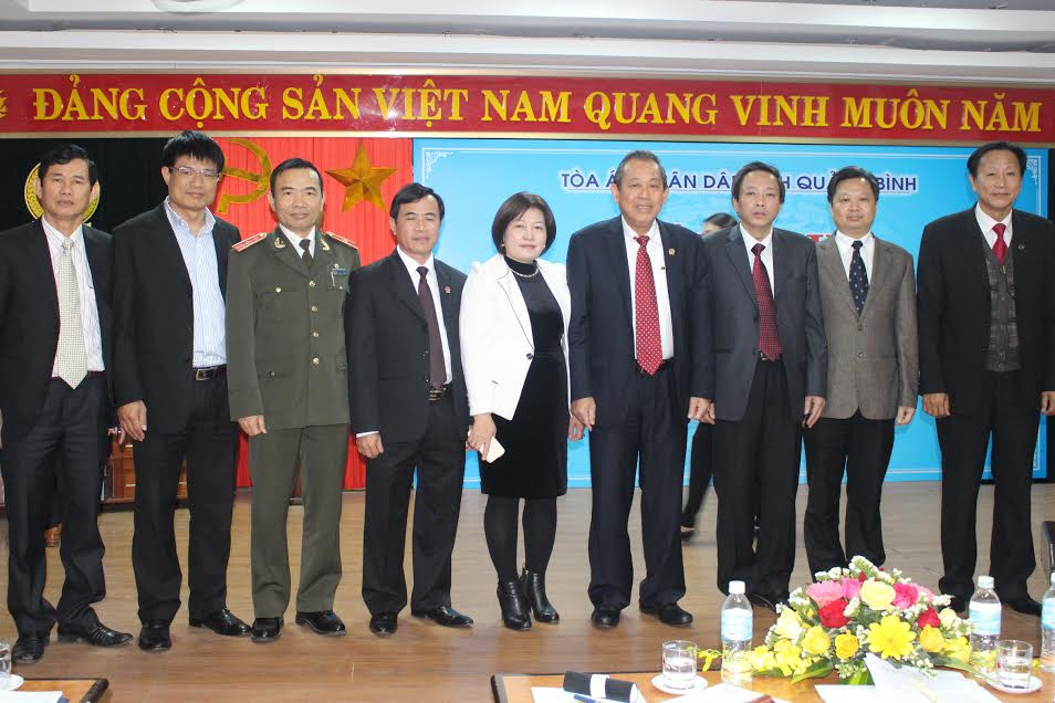 TAND hai cấp tỉnh Quảng Bình: Nâng cao chất lượng xét xử, đổi mới thủ tục tranh tụng