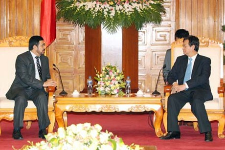 Thủ tướng Nguyễn Tấn Dũng tiếp Đại sứ vương quốc Oman