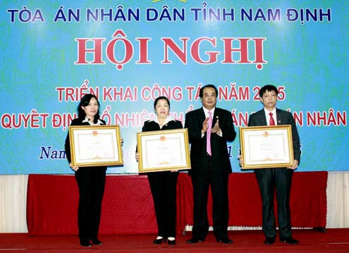TAND hai cấp tỉnh Nam Định: Hoàn thành tốt nhiệm vụ được giao
