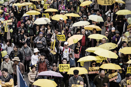 Tái diễn biểu tình ở Hong Kong, Trung Quốc 