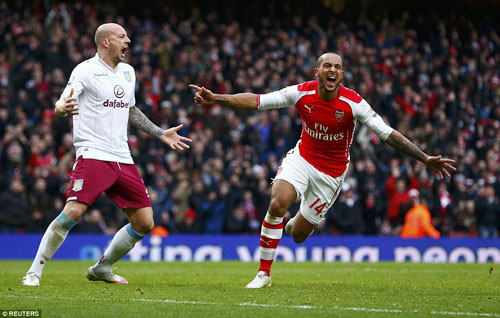 Cận cảnh Arsenal dội pháo vào Aston Villa
