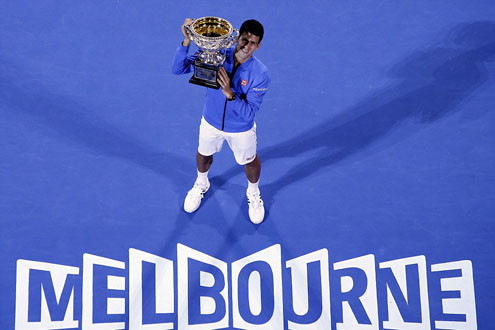 Australian Open: Novak Djokovic đăng quang ngôi vương
