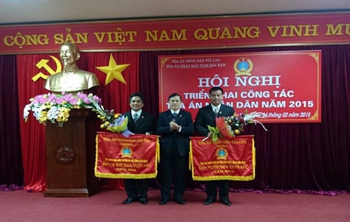 TAND hai cấp tỉnh Bắc Kạn hoàn thành xuất sắc nhiệm vụ năm 2014