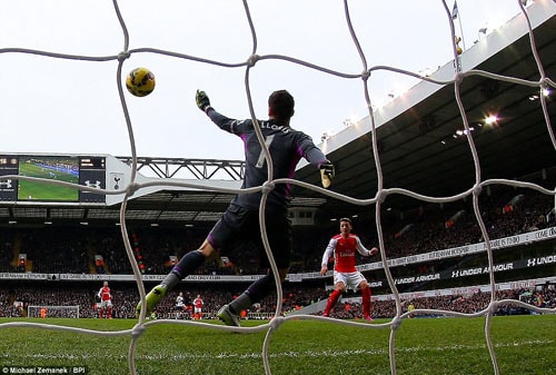 Cận cảnh Arsenal bại trận trước Tottenham