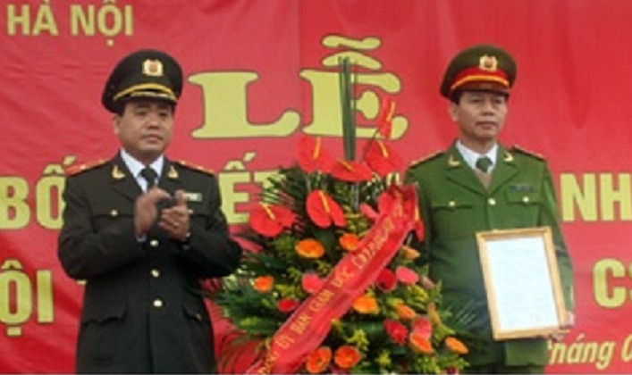 Hà Nội: Thêm một Đại đội cảnh sát cơ động được thành lập