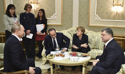 Đàm phán tại Minsk đạt thỏa thuận ngừng bắn 
