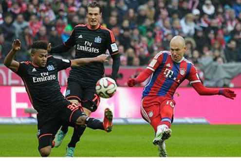 Kết quả vòng 21 Bundesliga: Bayern Munich và trận thắng không tưởng 8-0