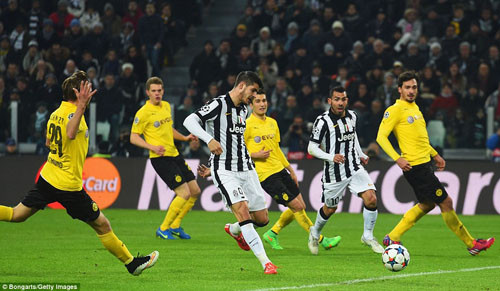 Champions League vòng 16: Juventus đánh bại Dortmund