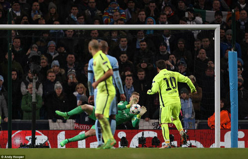 Cận cảnh Man City – Barca 1-2: Lại thua rồi Man xanh