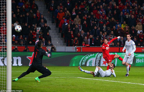 Bayer Leverkusen-Atletico 1-0: Chủ nhà 
