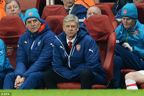 HLV Wenger: “Đêm kinh hoàng của Arsenal”
