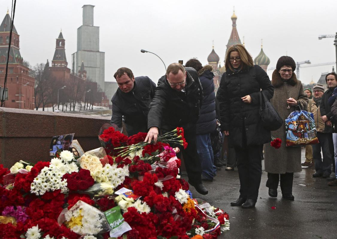Moscow: Tuần hành tưởng nhớ lãnh tụ đảng đối lập Nga 