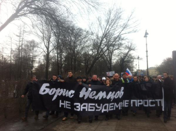 Chùm ảnh: Cuộc tuần hành khổng lồ tưởng niệm Boris Nemtsov tại Moscow