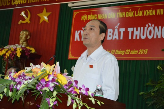 Đắk Lắk có Chủ tịch UBND tỉnh mới