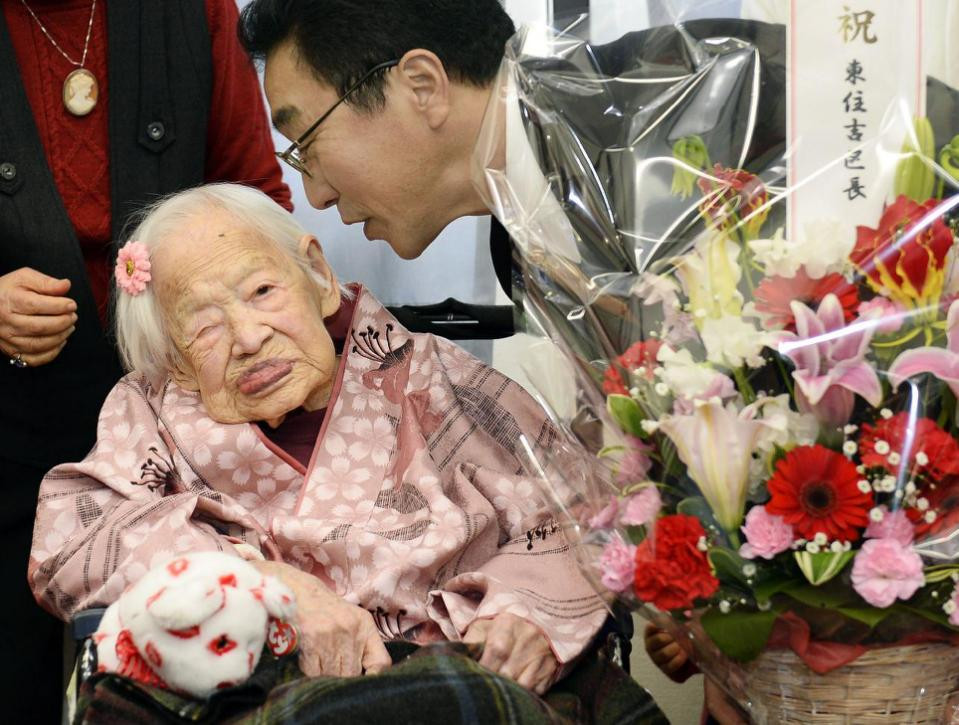 Cụ bà cao tuổi nhất thế giới đón sinh nhật thứ 117 