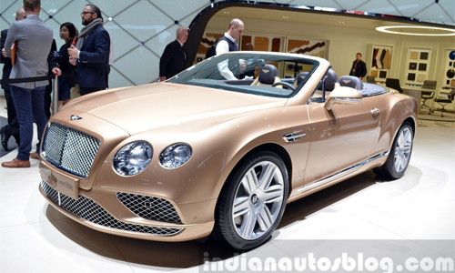 Bentley trình làng phiên bản Geneva 2015 nâng cấp