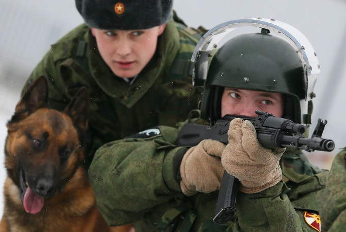 Những “chiến binh 4 chân” trong quân đội Nga