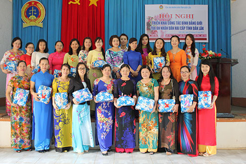 TAND tỉnh Đắk Lắk tổ chức Hội nghị triển khai công tác bình đẳng giới năm 2015