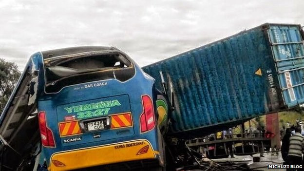 Ít nhất 63 người thương vong trong tai nạn xe buýt thảm khốc ở Tanzania