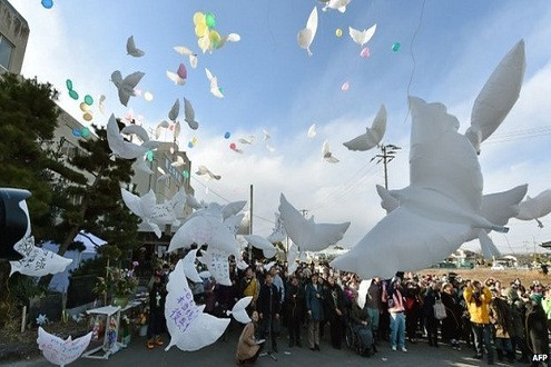 Nhật Bản kỷ niệm 4 năm thảm họa sóng thần