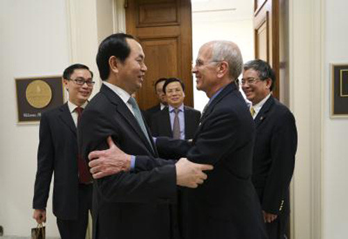 Bộ trưởng Trần Đại Quang hội đàm với Bộ trưởng An ninh nội địa Hoa Kỳ