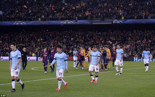 Cận cảnh Barca thắng Man City: Đại diện cuối cùng của NHA rời C1