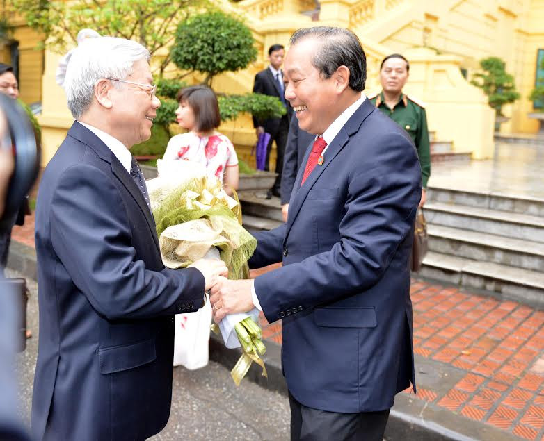 Tổng Bí thư Nguyễn Phú Trọng: Tòa án các cấp đã hoàn thành xuất sắc nhiệm vụ được giao