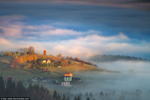 Sương mù huyền ảo ở châu Âu