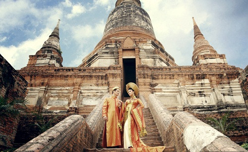 Bộ ảnh cưới tuyệt đẹp của Dustin Nguyễn tại Thái Lan