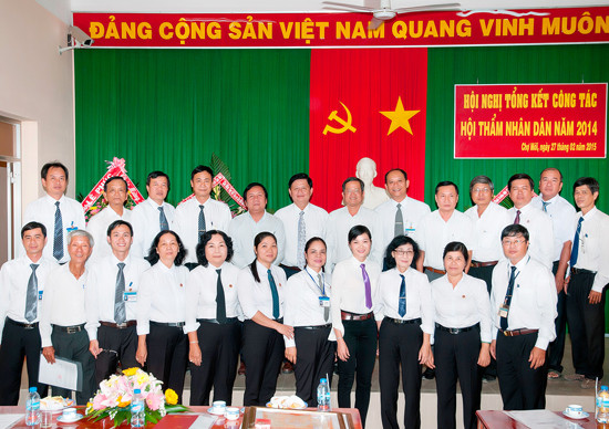 TAND huyện Chợ Mới, tỉnh An Giang: Nhiều thành tích xuất sắc trong các phong trào thi đua