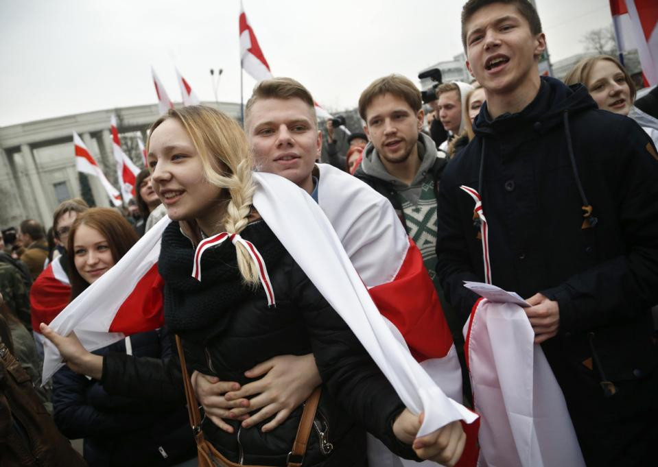 Belarus: Hàng ngàn người biểu tình phản đối chính sách của Nga