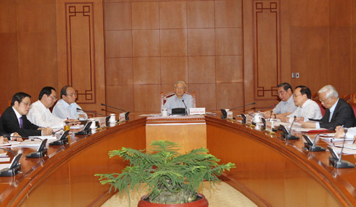 Tổng Bí thư chủ trì cuộc họp Thường trực Ban Chỉ đạo Trung ương về phòng, chống tham nhũng 