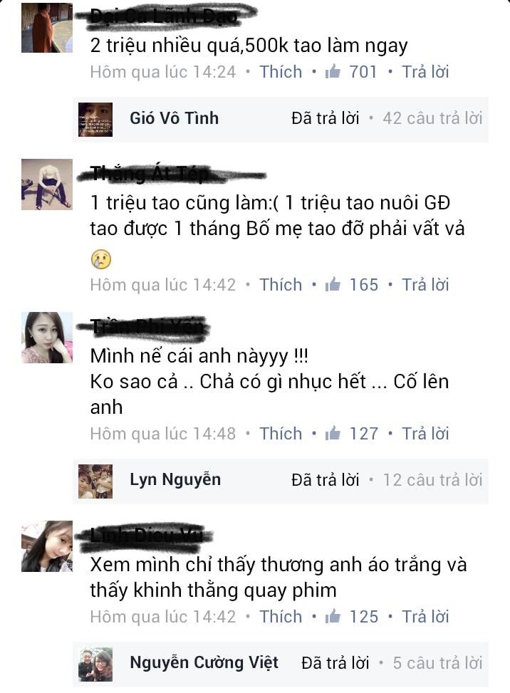 Hai triệu đồng để 