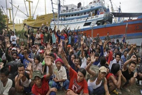 Indonesia giải cứu hàng trăm ngư dân sống như nô lệ giữa đảo