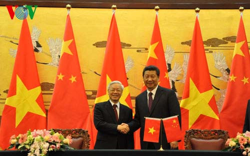 Tăng cường quan hệ đối tác hợp tác chiến lược toàn diện Việt Nam - Trung Quốc
