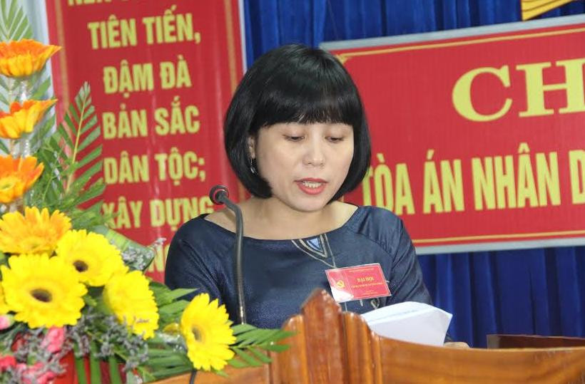 Đại hội Chi bộ TAND quận Liên Chiểu, TP Đà Nẵng lần thứ VI