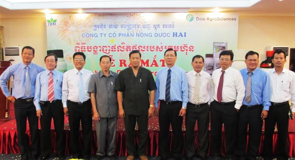 H.A.I chính thức triển khai kế hoạch thống lĩnh thị trường nông dược Cam-pu-chia