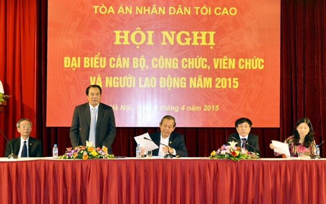 Quyết tâm xây dựng đơn vị trong sạch, vững mạnh, đáp ứng yêu cầu cải cách tư pháp