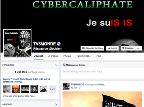 Tin tặc tấn công kênh truyền hình TV5Monde của Pháp